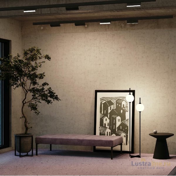 Трековый светодиодный светильник Maytoni Technical Basis TR036-2-12W3K-B