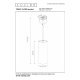 Трековый светильник Lucide Track floris pendel 09955/01/02