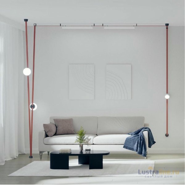 Трековый однофазный светильник Denkirs Belty Orb DK5553-BK Трековый однофазный светильник Denkirs Belty Orb DK5553-BK