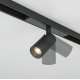 Трековый магнитный светильник Maytoni Focus Led TR176-1-3WTW-M-B