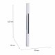 Трековый магнитный светильник Reluce 13003-9.3-001UR magnetic LED20W BK