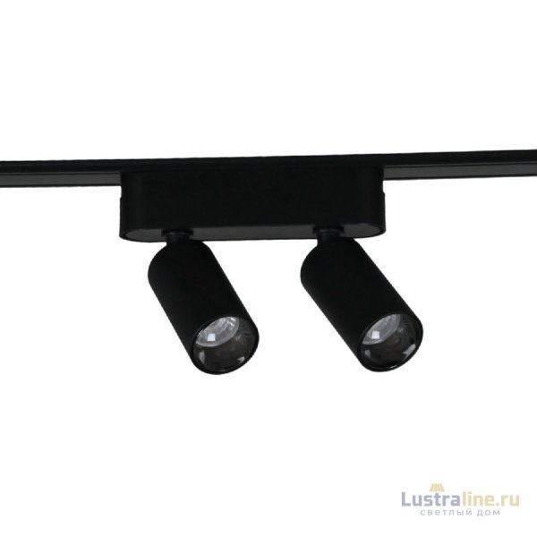 Трековый магнитный светильник Reluce 13005-9.3-002UR magnetic LED2x5W BK Трековый магнитный светильник Reluce 13005-9.3-002UR magnetic LED2x5W BK