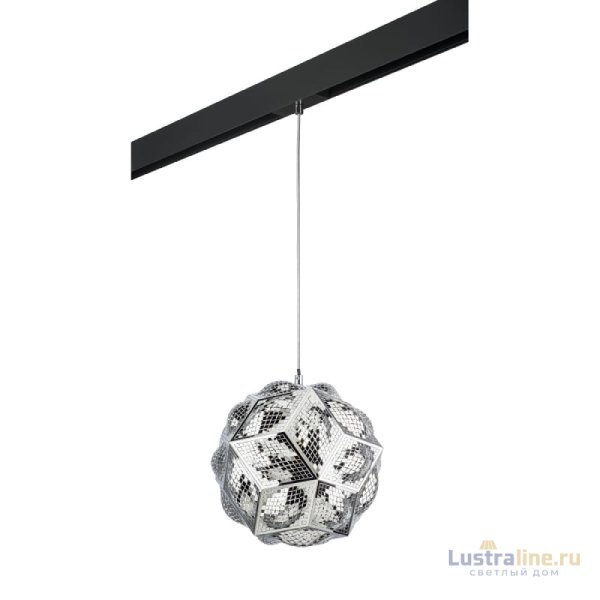 Трековый однофазный светильник Lightstar Fermo (724314+595007) PRO724314