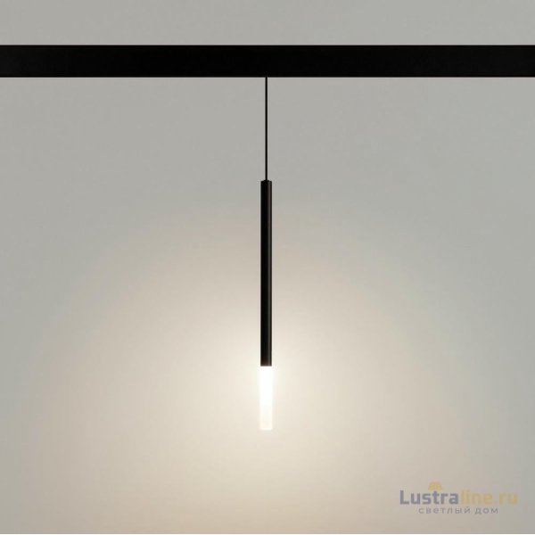 Трековый магнитный светильник Arlight MAG-ORIENT-STICK-HANG-R20-3W Warm3000 (BK, 180 deg, 48V) 037038(1)