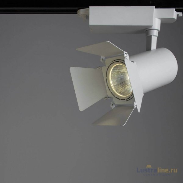 Трековый светодиодный светильник Arte Lamp Track Lights A6720PL-1WH Трековый светодиодный светильник Arte Lamp Track Lights A6720PL-1WH