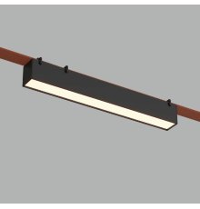 Трековый однофазный светильник Denkirs Belty Linear DK5575-BK