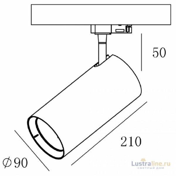 Трековый трехфазный светильник Deko-Light Horus 707107 Трековый трехфазный светильник Deko-Light Horus 707107
