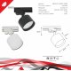 Трековый светильник Reluce 53006-9.3-001LD GX53 WT