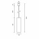 Трековый светильник Maytoni Technical Focus TR025-1-GU10-MG