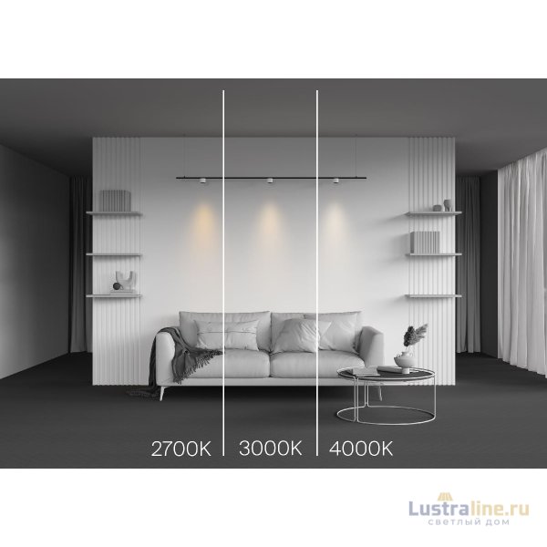 Трековый магнитный светильник Maytoni Alfa S TR188-1-5W2.7K-M-BW
