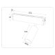 Трековый магнитный светильник Ambrella Light Magnetic 220V GL1232