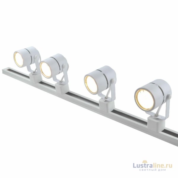 Трековый однофазный светильник (2 шт.) Volpe UBL-Q321 GU10/K WHITE SET41 UL-00010705