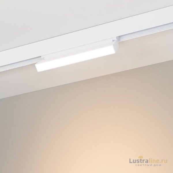 Трековый светильник Arlight MAG-ORIENT-FLAT-FOLD-S230-12W Warm3000 (WH, 80 deg, 48V) 035859(1)