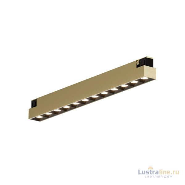 Трековый однофазный светильник Denkirs Shine grill DK5771-SB Трековый однофазный светильник Denkirs Shine grill DK5771-SB