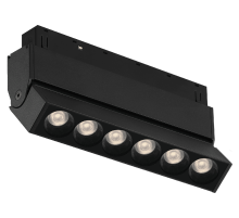 Трековый магнитный светильник iLedex Vision 4822-003-L120-6W-38DG-3000K-BK