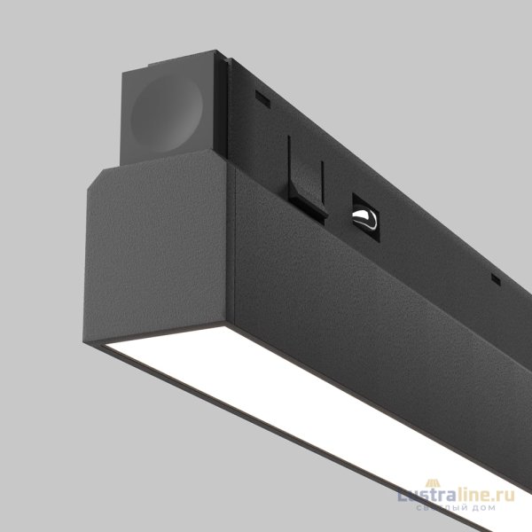 Трековый светильник Maytoni Technical Magnetic track system Exility Basis TR030-2-30W4K-B Трековый светильник Maytoni Technical Magnetic track system Exility Basis TR030-2-30W4K-B