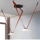Трековый однофазный светильник Denkirs Belty flow DK5564-WH+BK
