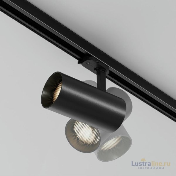 Трековый трехфазный светильник Maytoni Focus Led TR197-3-30WCCT-M-B Трековый трехфазный светильник Maytoni Focus Led TR197-3-30WCCT-M-B