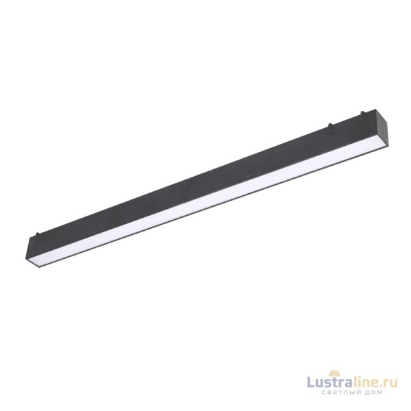 Трековый однофазный светильник Denkirs Belty linear DK5576-BK Трековый однофазный светильник Denkirs Belty linear DK5576-BK