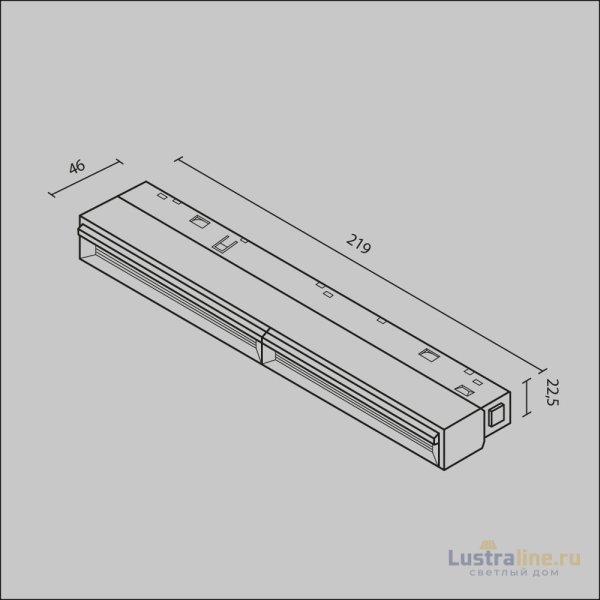 Трековый магнитный светильник Maytoni Technical Magnetic track system Exility Parete TR106-2-12W4K-B Трековый магнитный светильник Maytoni Technical Magnetic track system Exility Parete TR106-2-12W4K-B