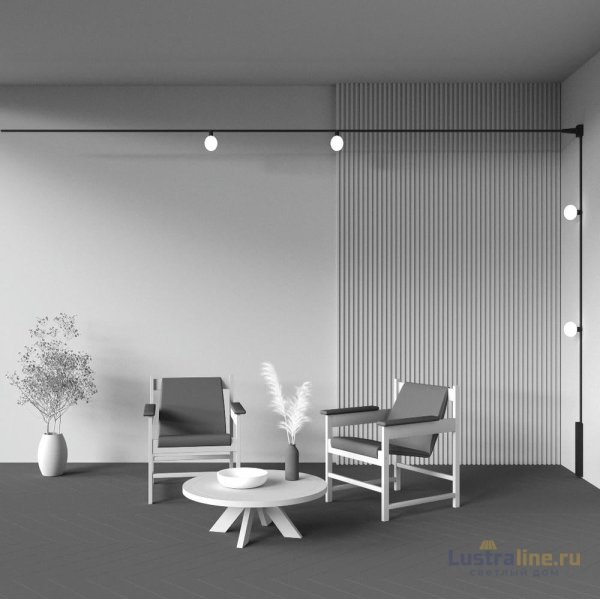 Трековый магнитный светильник Maytoni Luna TR171-1-5W3K-WB