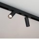 Трековый магнитный светильник Arlight MAG-SPOT-25-R90-9W Day4000 (BK, 30 deg, 24V, DALI) 046300