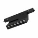 Трековый магнитный светильник Arlight MAG-ORIENT-DOTS-FOLD-S195-6W Day4000 (BK, 30 deg, 48V) 041921