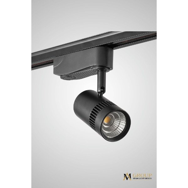 Трековый однофазный светильник AM Group AM230-7W BK 4000K
