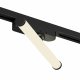 Трековый однофазный светильник Denkirs Strom DK6438-BK