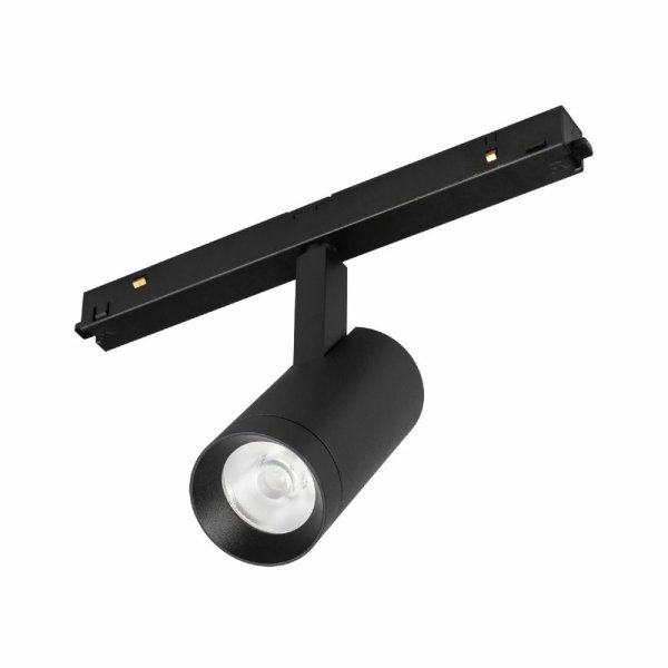 Трековый магнитный светильник Arlight MAG-ORIENT-SPOT-R45-12W Day4000 (BK, 36 deg, 48V) 050133