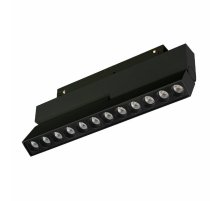 Трековый магнитный светильник Arlight MAG-ORIENT-DOTS-FOLD-S230-12W Warm3000 (BK, 30 deg, 48V) 042014