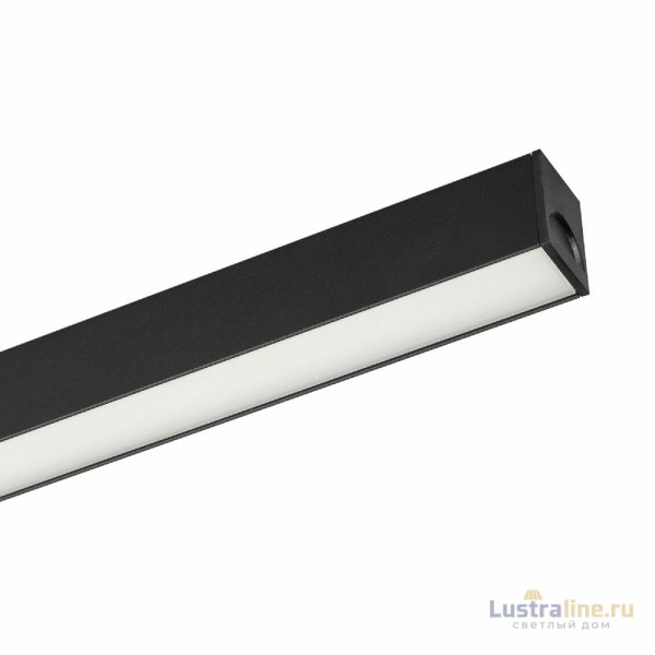 Трековый магнитный светильник Arlight MAG-FLAT-25-L200-6W Day4000 (BK, 100 deg, 24V, DALI) 046331