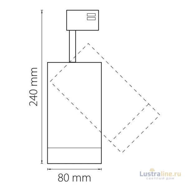 Трековый светодиодный светильник Lightstar Canno Led 303264 Трековый светодиодный светильник Lightstar Canno Led 303264