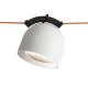 Трековый однофазный светильник Denkirs Belty spot DK5540-WH+BK