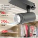 Трековый светильник ЭРА STR-30-99-40K-B30 Б0049791