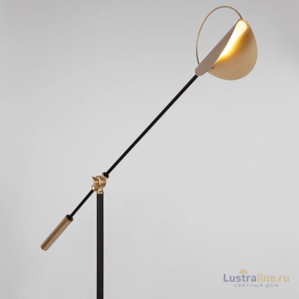 Торшер Eurosvet Grazia 01143/1 черный/золото a062045 Торшер Eurosvet Grazia 01143/1 черный/золото a062045