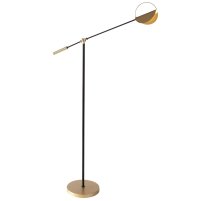 Торшер Eurosvet Grazia 01143/1 черный/золото a062045