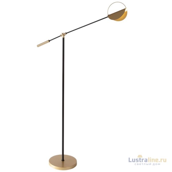 Торшер Eurosvet Grazia 01143/1 черный/золото a062045 Торшер Eurosvet Grazia 01143/1 черный/золото a062045
