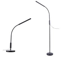 Торшер Uniel ULM-T619 10W/3000-6500K/DIM BLACK UL-00010178