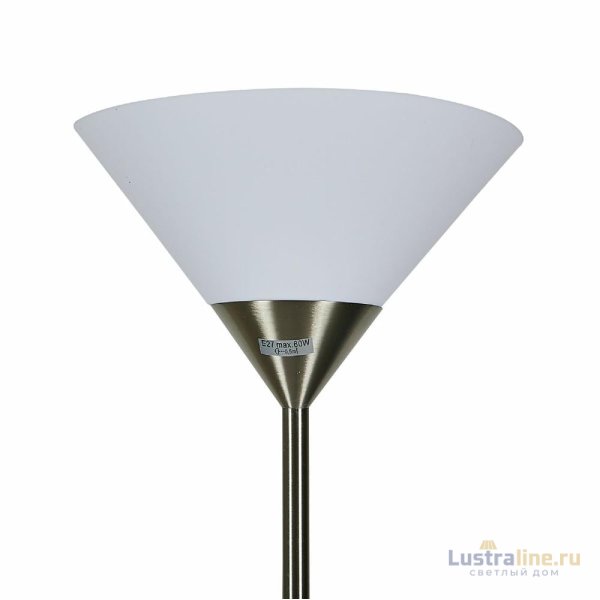 Торшер Uniel UML-T520 E27+E14 SILVER/WHITE UL-00010195