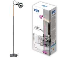 Торшер Uniel UML-T702 E14 SILVER UL-00010183