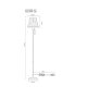 Торшер Arte Lamp Marriot A5039PN-1AB
