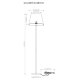 Торшер Arte Lamp ELBA A2581PN-1CC