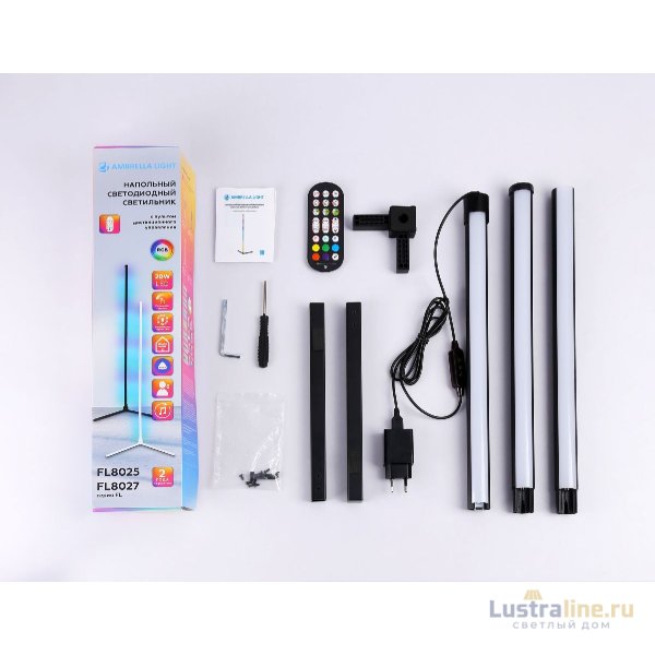 Торшер Ambrella Light Comfort LineTech FL8022 Торшер Ambrella Light Comfort LineTech FL8022