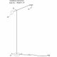 Торшер Kink Light Некси 09440-F,19(3000K)