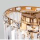 Торшер Eurosvet Elegante 01137/3 золото/прозрачный хрусталь Strotskis a060649
