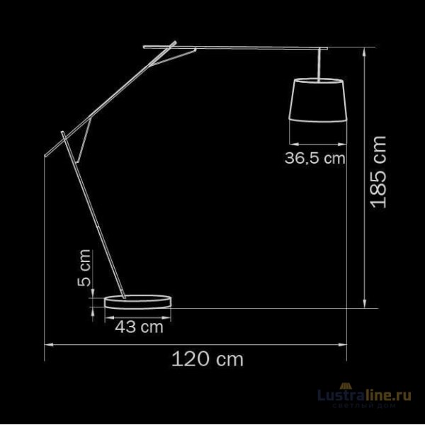 Торшер Lightstar Sesso 808717 УЦ