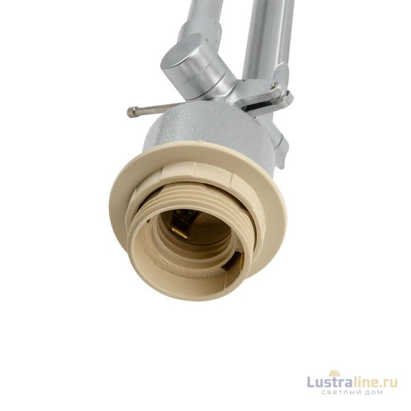 Торшер Uniel UML-T500 E27 SILVER/WHITE UL-00010181
