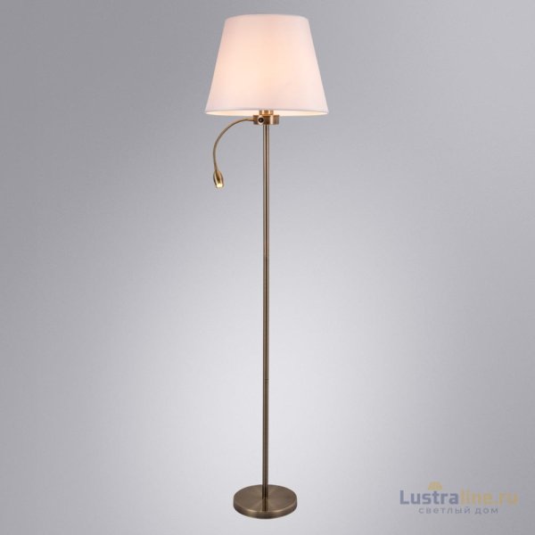 Торшер Arte Lamp Elba A2581PN-2AB Торшер Arte Lamp Elba A2581PN-2AB