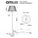 Торшер Citilux Линц CL402980